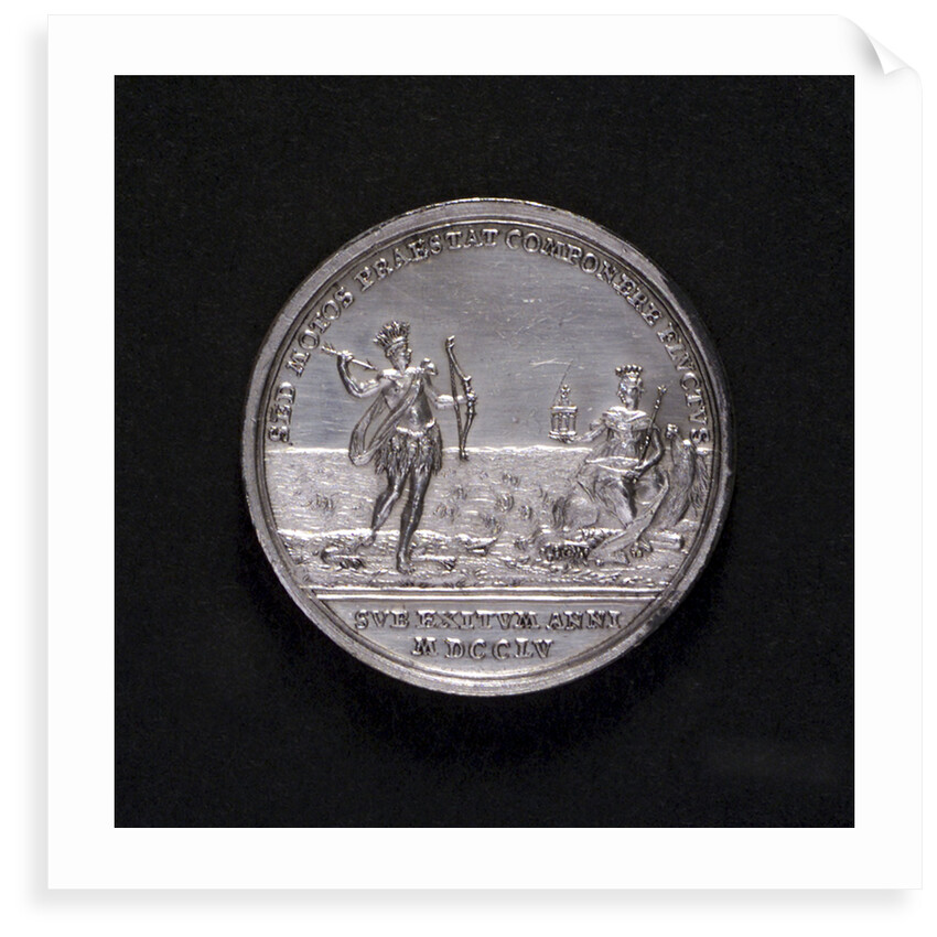 Medal safety at sea; reverse by P.P. Werner