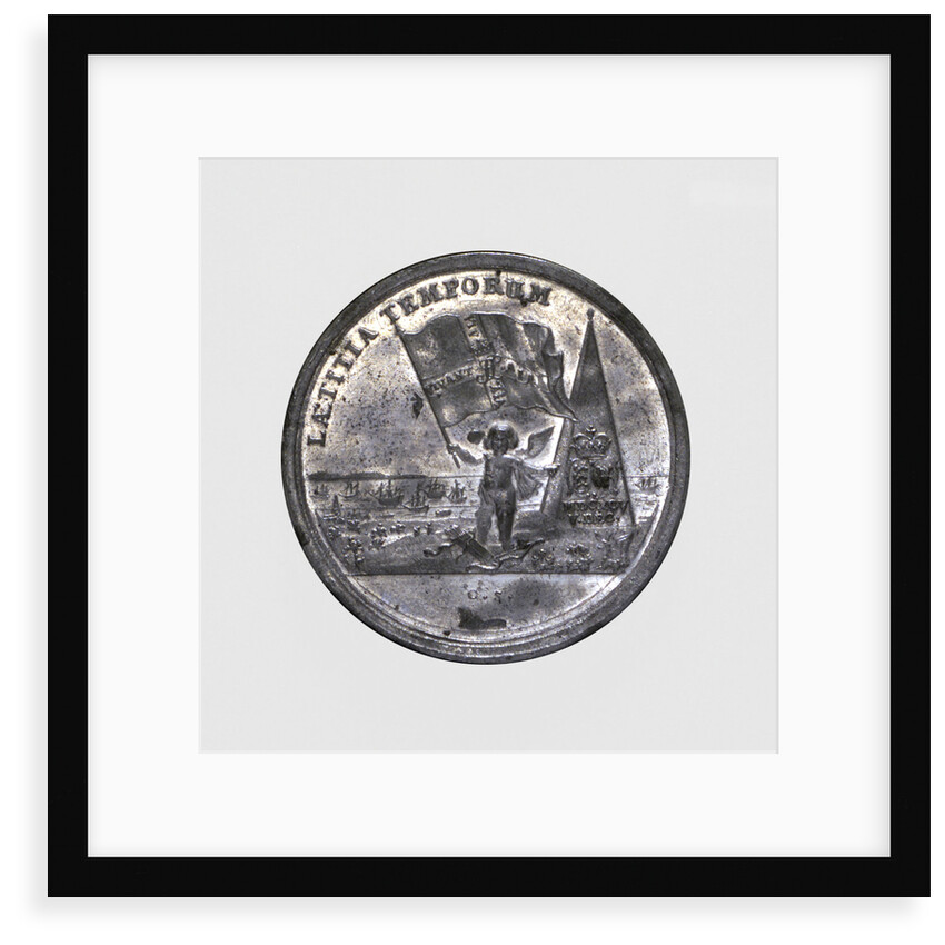 Medal commemorating the arrival of Princess Louisa of Mecklenburg-Güstrow for her marriage to the Crown Prince, 1695 by C. Schneider