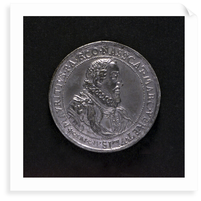 Medal commemorating Admiral Franck van der Does' successes, 1599; obverse by C. Maler