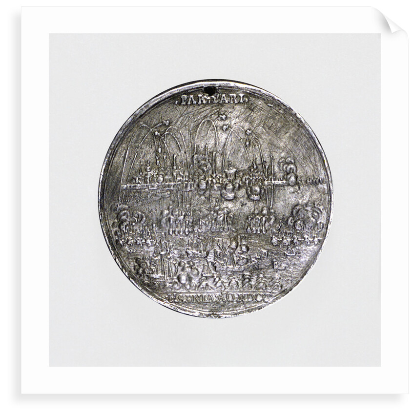 Medal commemorating the bombardment of Tönningen and Copenhagen, 1700 by unknown