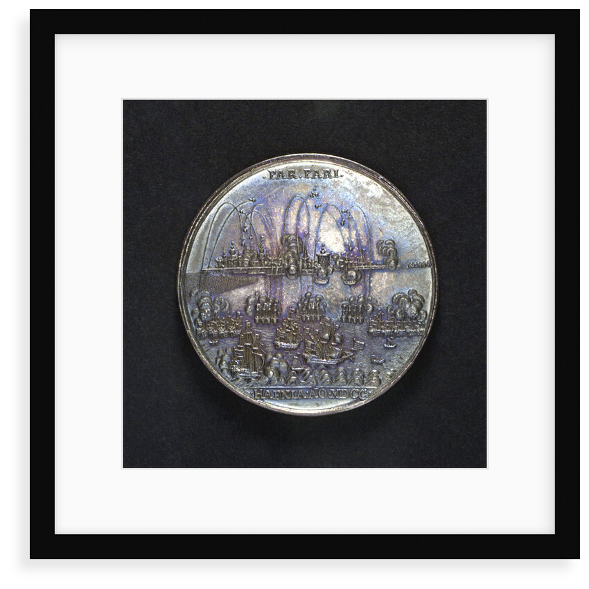 Medal commemorating the bombardment of Tönningen and Copenhagen, 1700 by unknown
