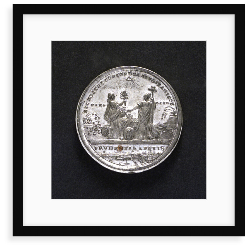 Medal commemorating Gibraltar relieved, 1783; obverse by J.C. Reich