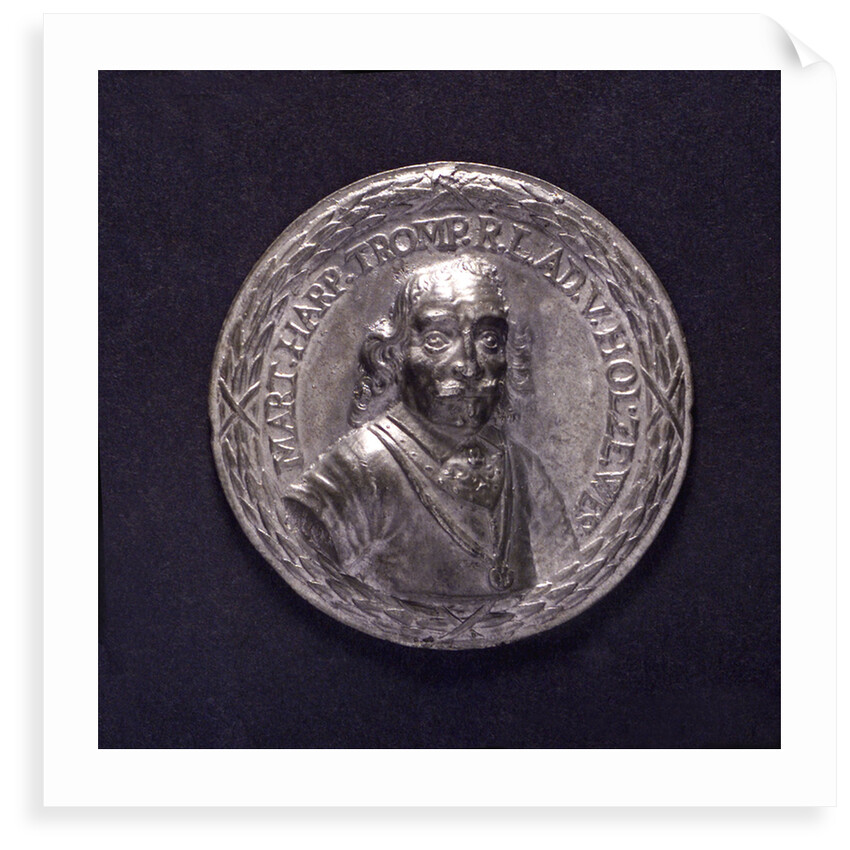 Medal commemorating the Battle of the Texel and the death of Admiral Tromp, 1653; obverse by O.M.