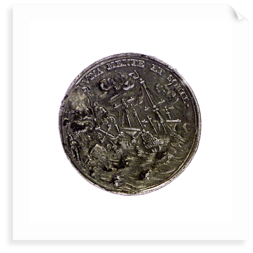 Medal commemorating John and Cornelis de Witt assassinated, 1672; reverse by unknown