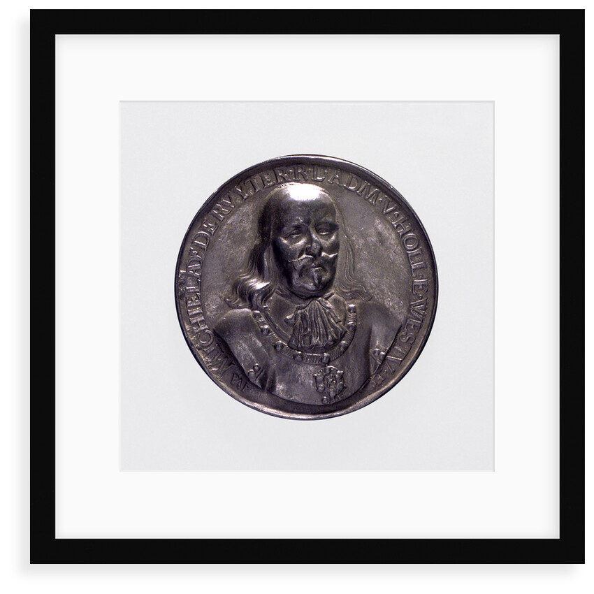 Medal commemorating the Peace of London and Admiral de Ruyter, 1674; obverse by P. van Abeele