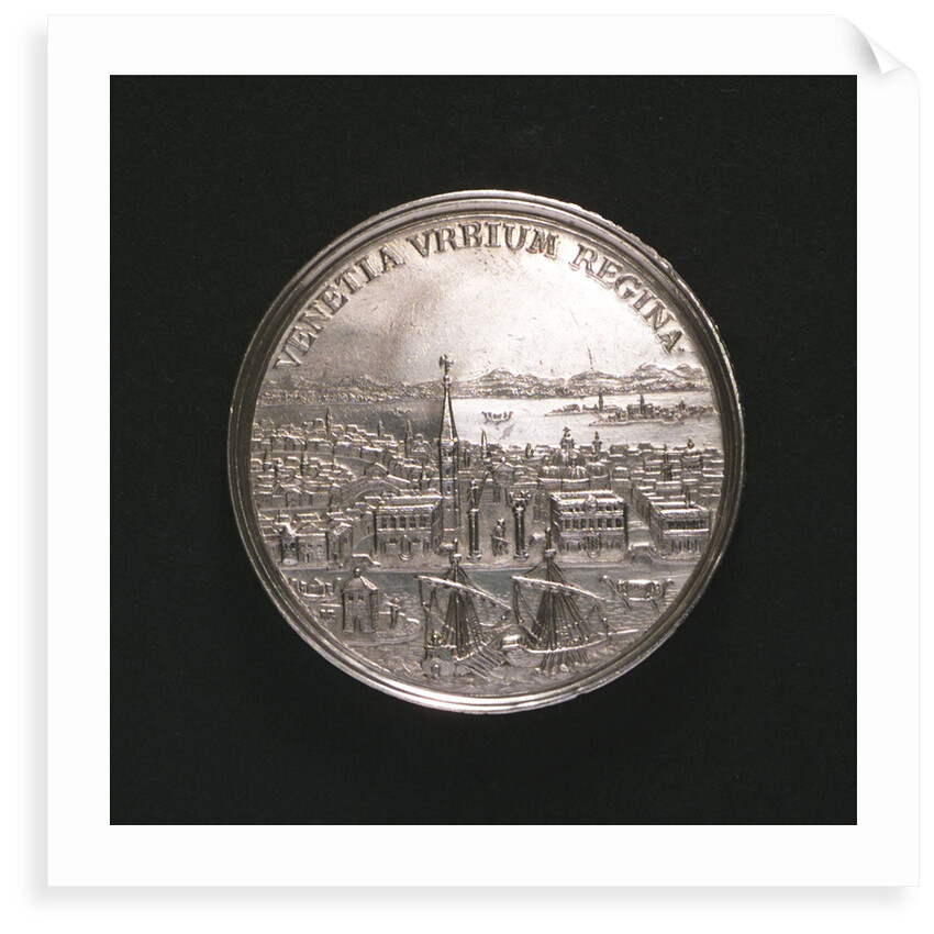 Medal commemorating the capture of the Morea, 1687; obverse by M. Brunner