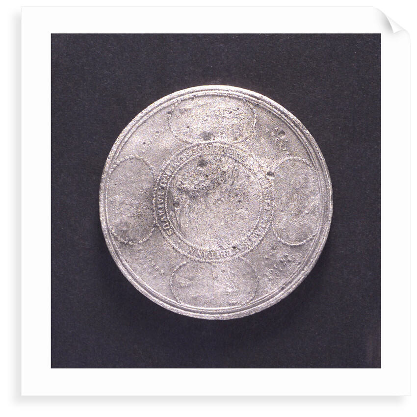 Medal commemorating the Battle of la Hogue, 1692; reverse by Jan Luder