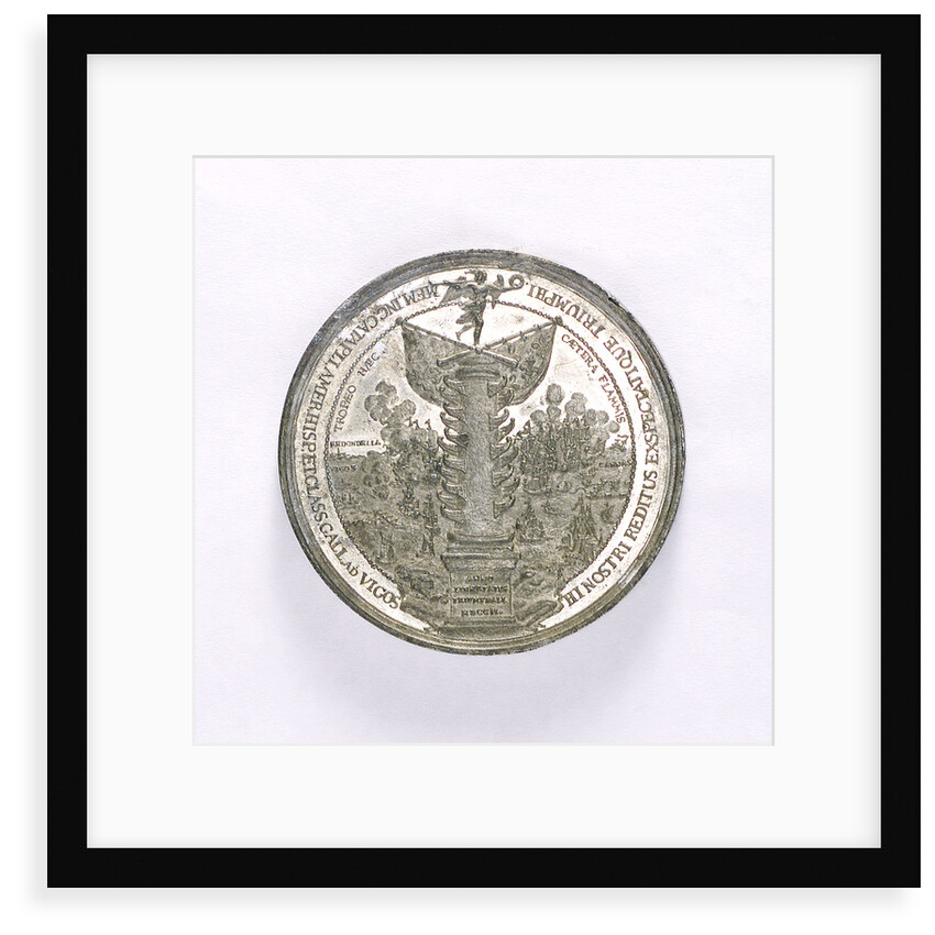 Medal commemorating the Expedition to Vigo Bay, 1702; obverse by M. Smeltzing