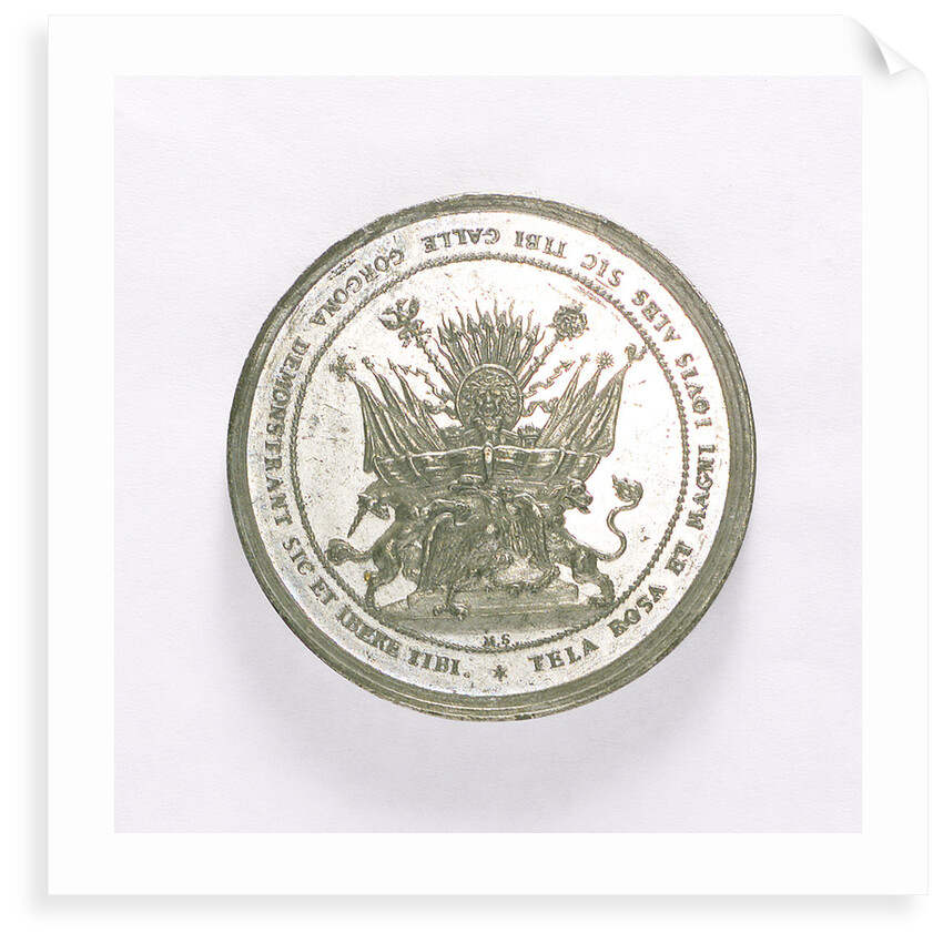 Medal commemorating the Expedition to Vigo Bay, 1702; reverse by M. Smeltzing