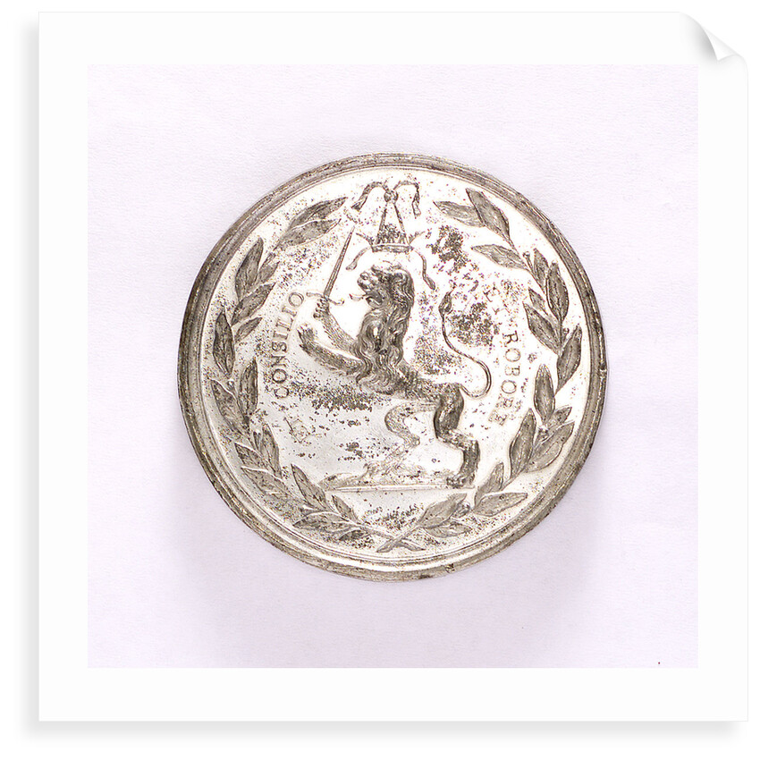 Medal commemorating Admiral Golovin; reverse by unknown