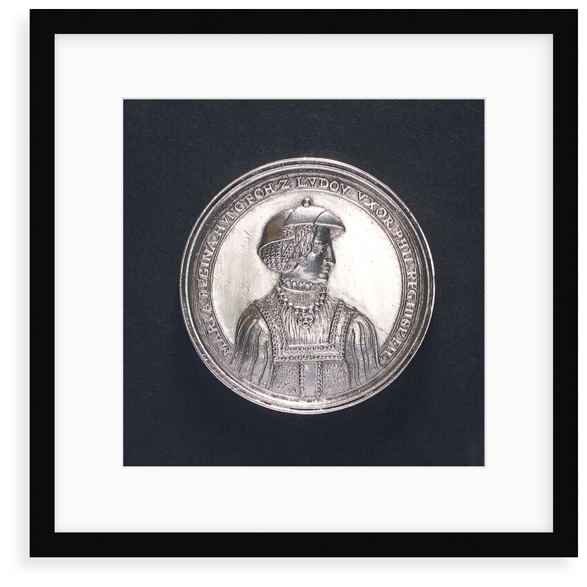 Medal commemorating Queen Mary of Hungary, Regent of the Netherlands; obverse by unknown