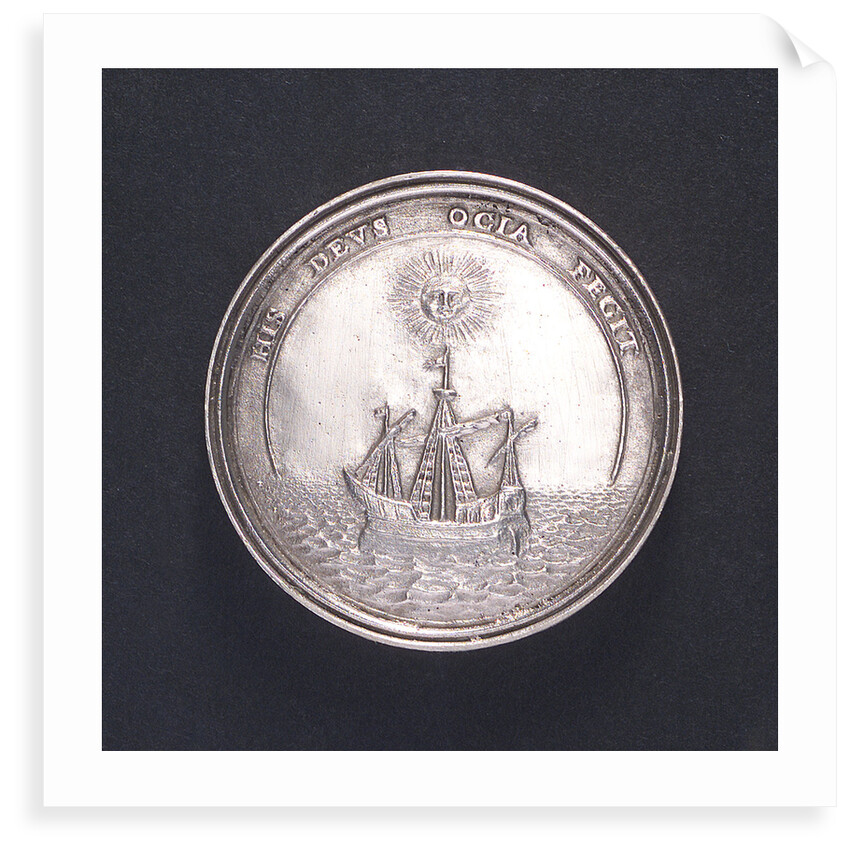 Medal commemorating Queen Mary of Hungary, Regent of the Netherlands; reverse by unknown