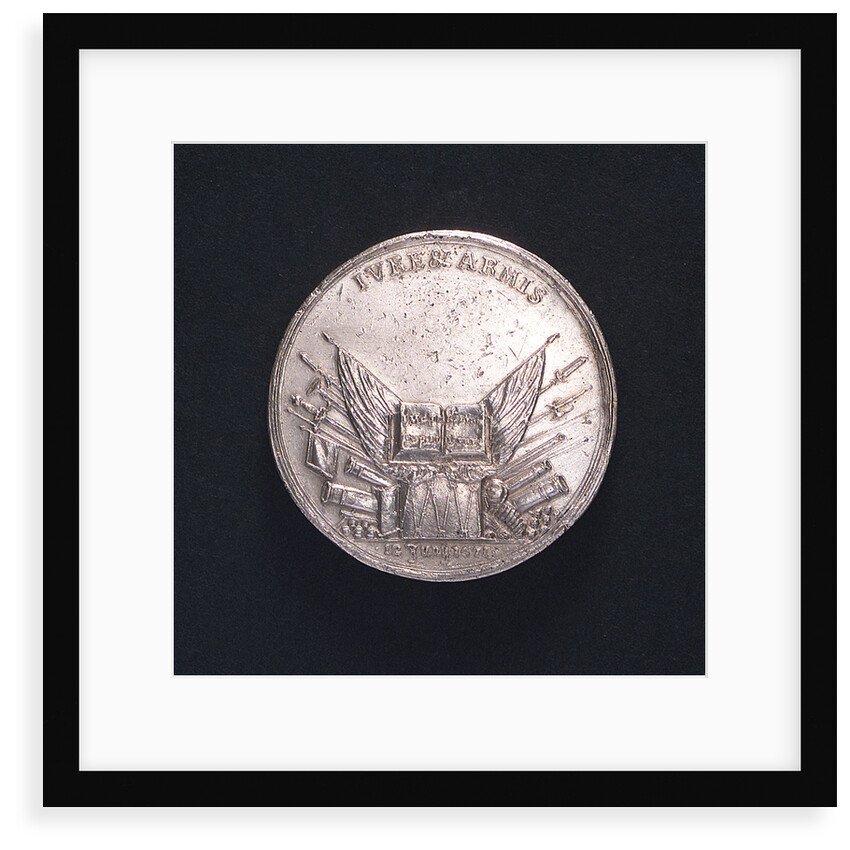 Medal commemorating the capture of Brunswick, 1671; obverse by J. Bensheimer