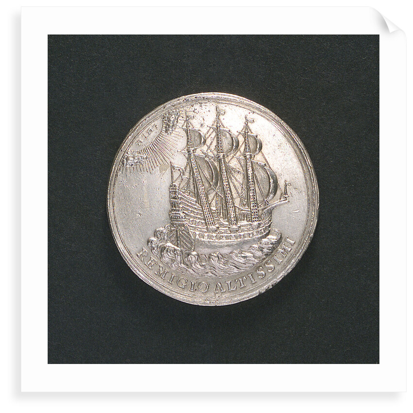 Medal commemorating the capture of Brunswick, 1671; reverse by J. Bensheimer