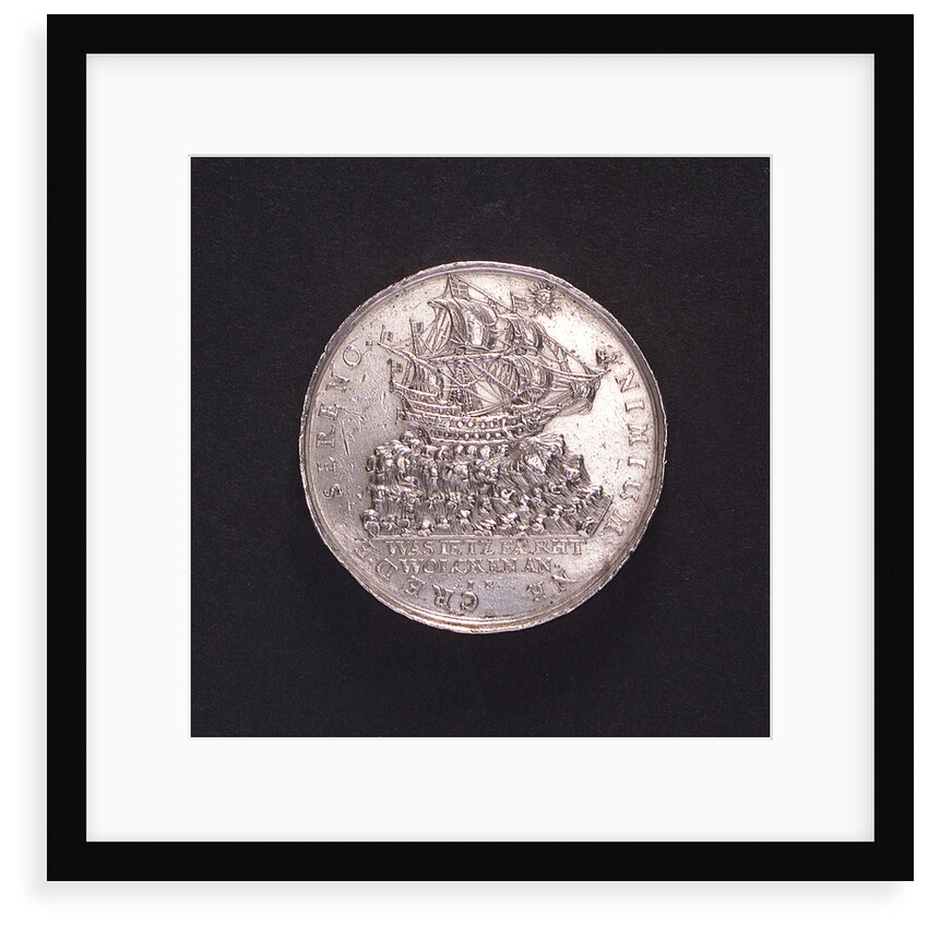 Medal commemorating the invasion of Prussia by Sweden; obverse by J. Bensheimer