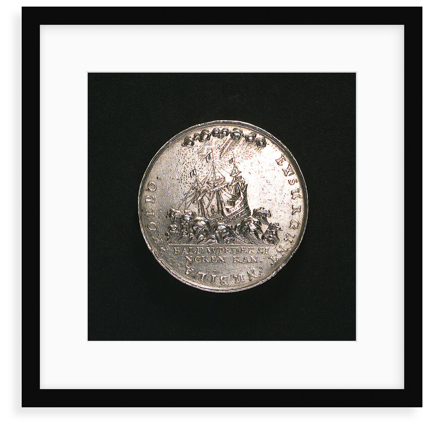 Medal commemorating the invasion of Prussia by Sweden; reverse by J. Bensheimer