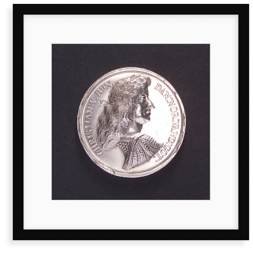 Medal commemorating the Battle of Öland, 1676; obverse by unknown