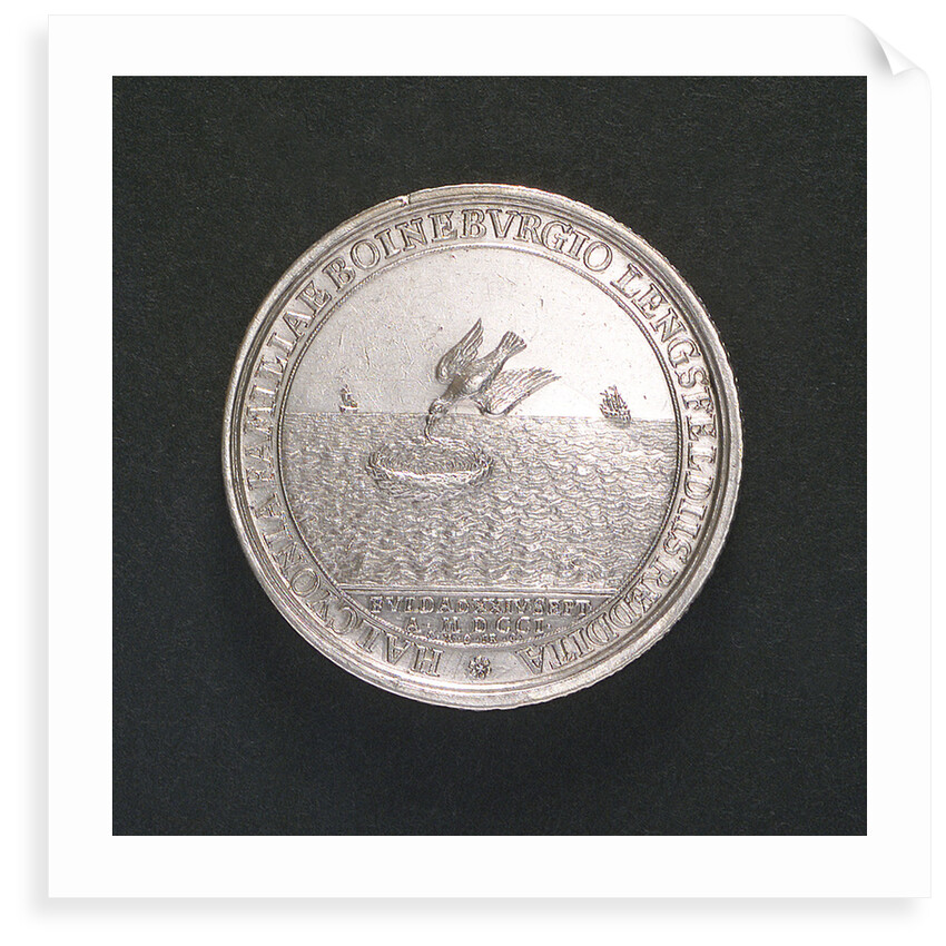 Medal commemorating the settlement of the dispute between Adalbert I and the Boineberg family; obverse by C. Wermuth