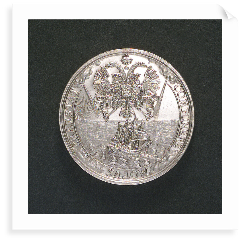 Medal commemorating the settlement of the dispute between Adalbert I and the Boineberg family; reverse by C. Wermuth