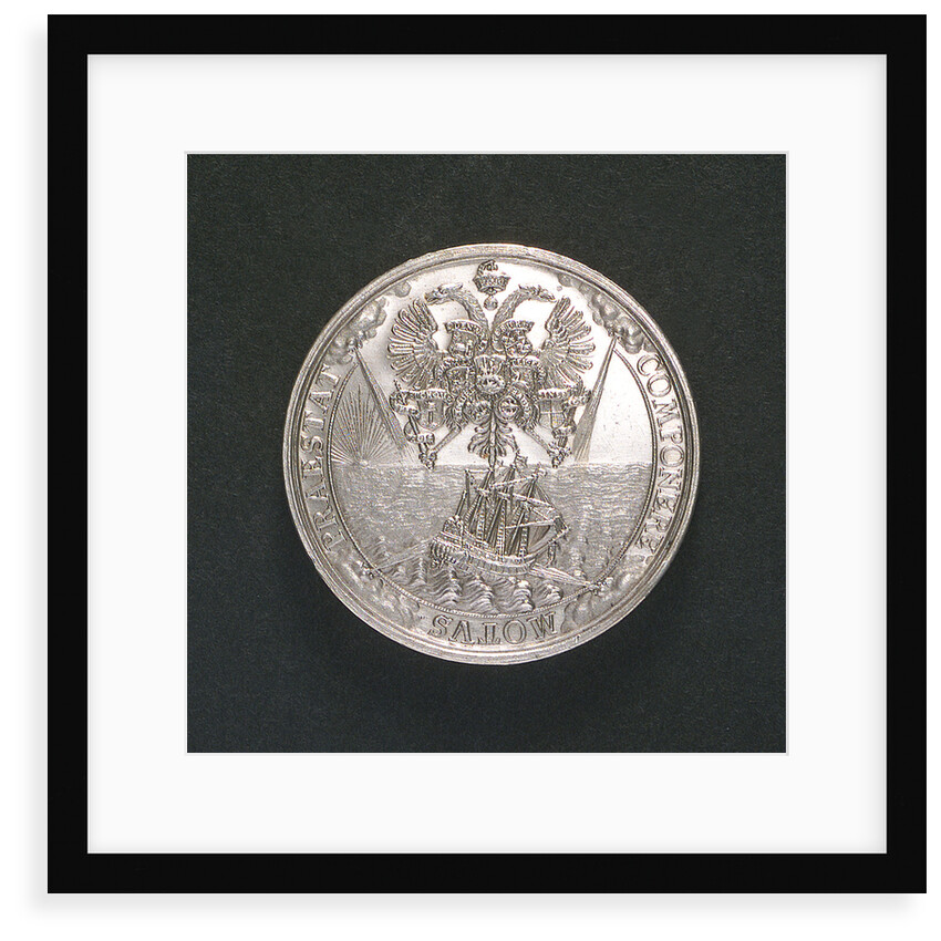 Medal commemorating the settlement of the dispute between Adalbert I and the Boineberg family; reverse by C. Wermuth