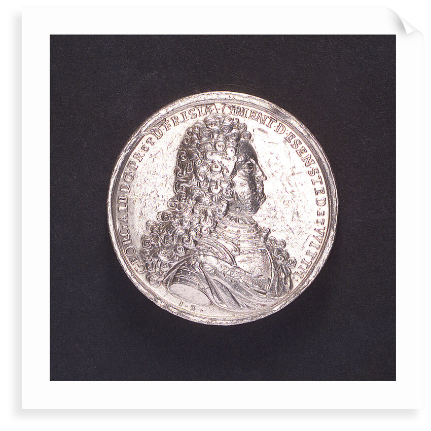 Medal commemorating the Duke of Western Frisia; obverse by I.S.
