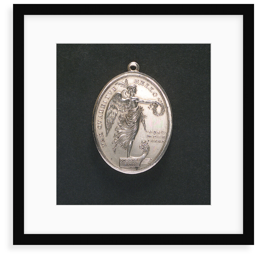 Medal commemorating the Battle of Dogger Bank, 1781; obverse by J.H. Schepp