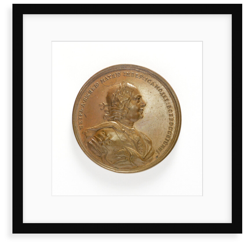 Medal commemorating the capture of two Swedish ships, 1703; obverse by unknown