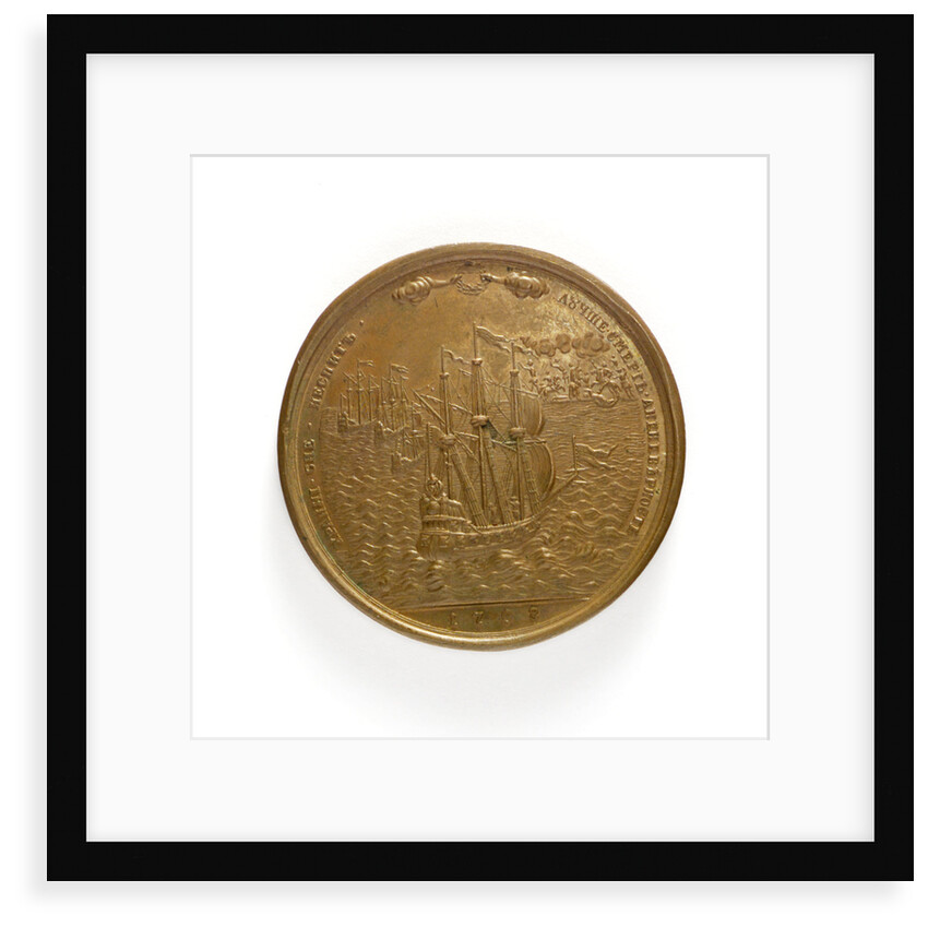 Medal commemorating Admiral Apraxin; reverse by Gouin