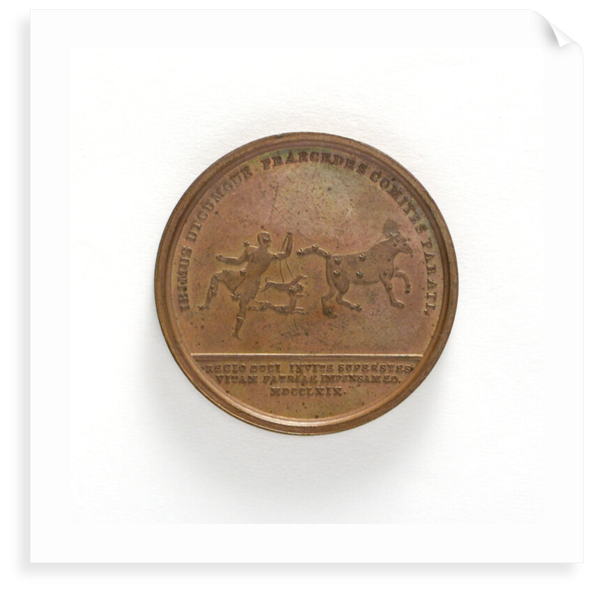 Medal commemorating Count Rosen Director of the Admiralty; reverse by L.P. Lundgren