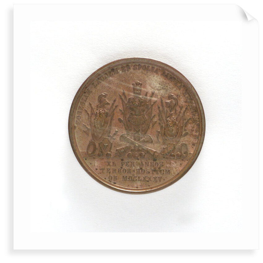 Medal commemorating Admiral Count Stenbock; reverse by Lea Ahlborn