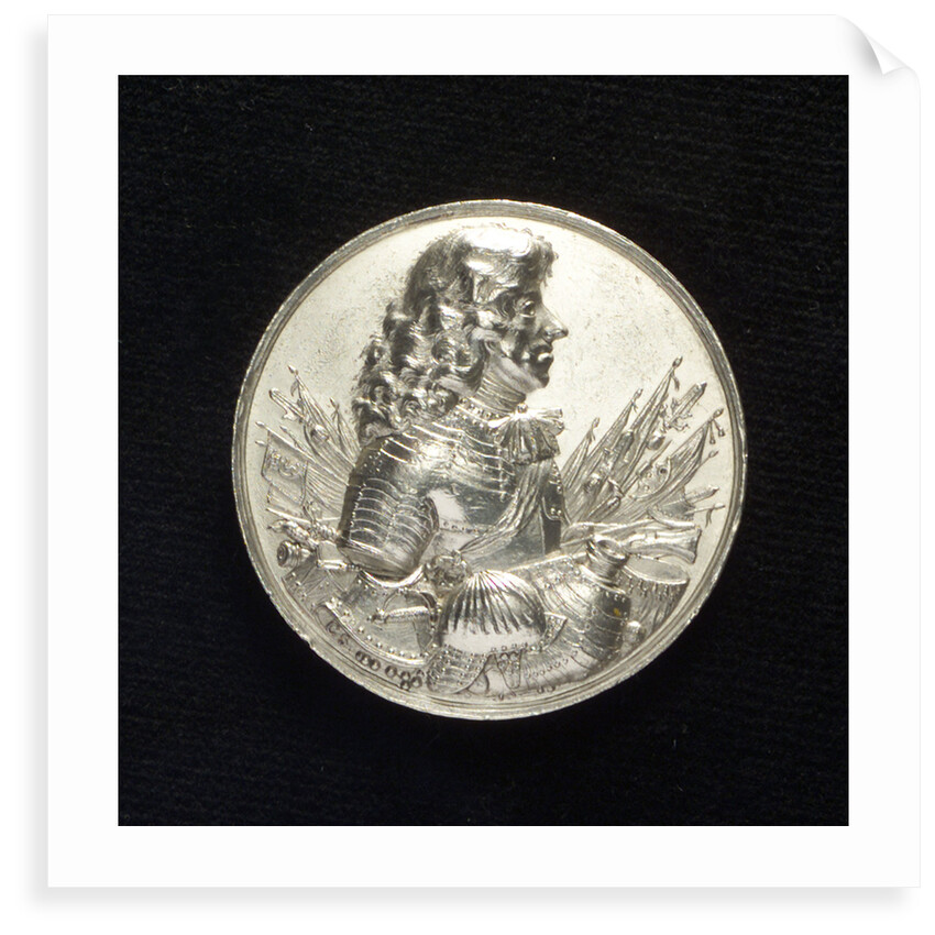 Medal commemorating the capture of Wisby and Gothland, 1676; obverse by G. Sesemann