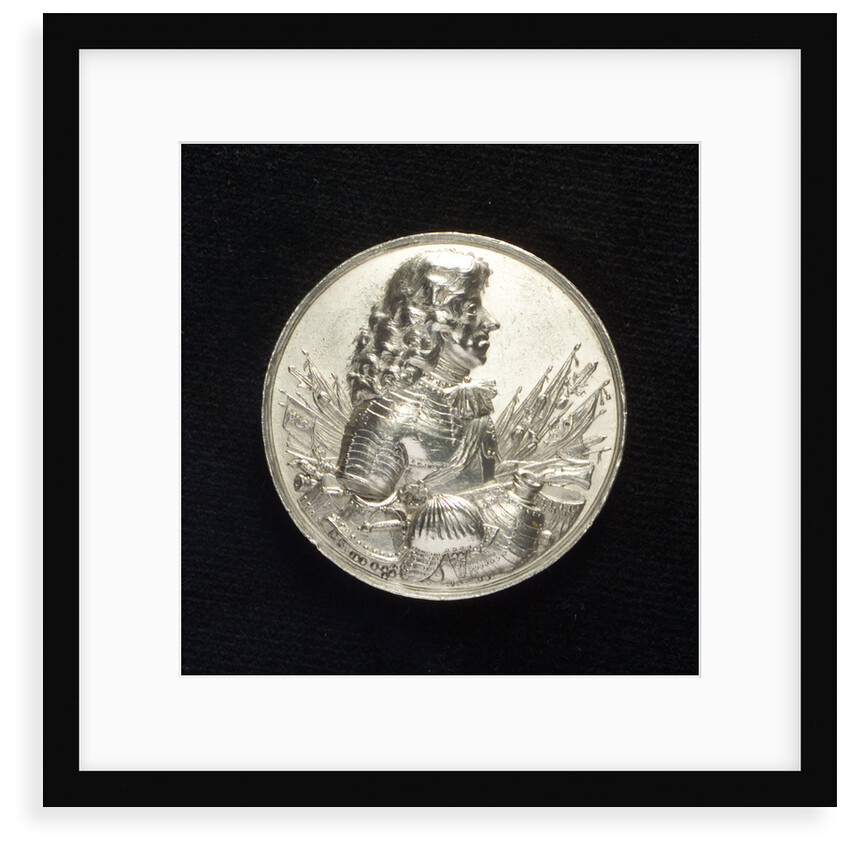 Medal commemorating the capture of Wisby and Gothland, 1676; obverse by G. Sesemann