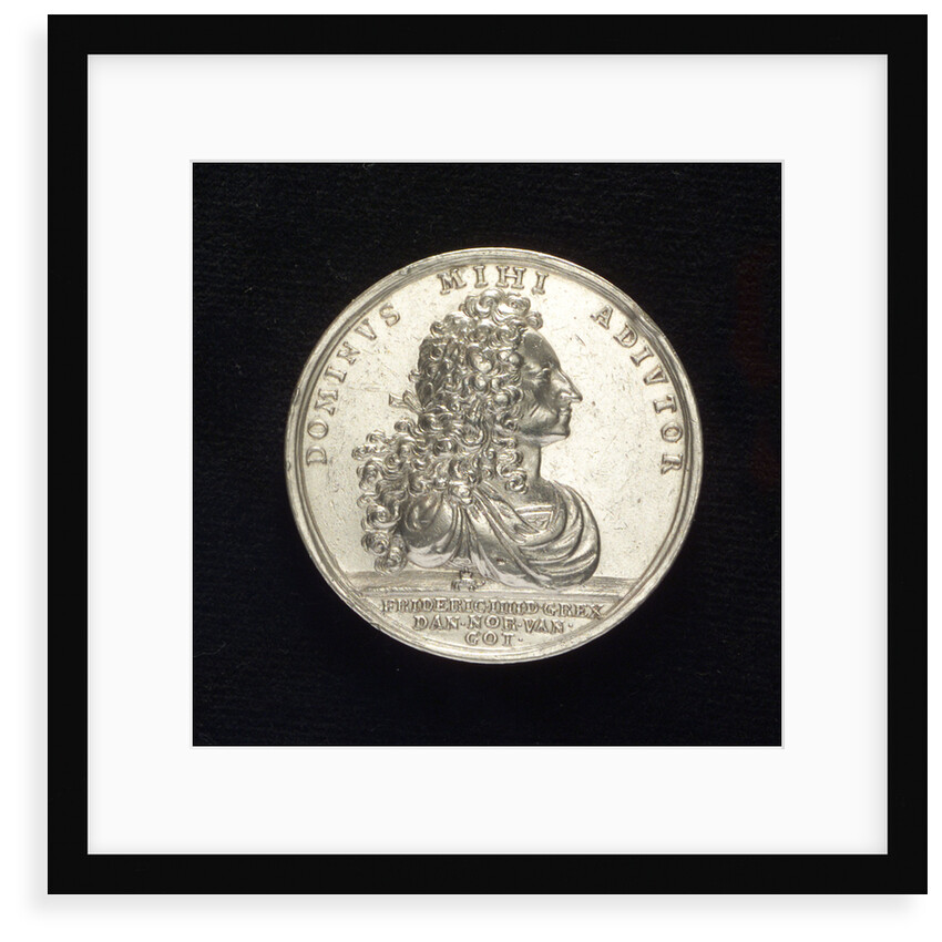 Medal commemorating the capture of Marstrand, 1719; obverse by C. Wineke