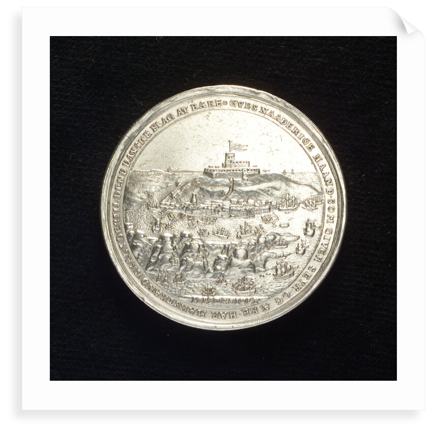 Medal commemorating the capture of Marstrand, 1719; reverse by C. Wineke