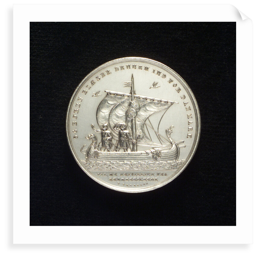 Medal commemorating volunteers from Scandinavia, 1849; reverse by P. Petersen
