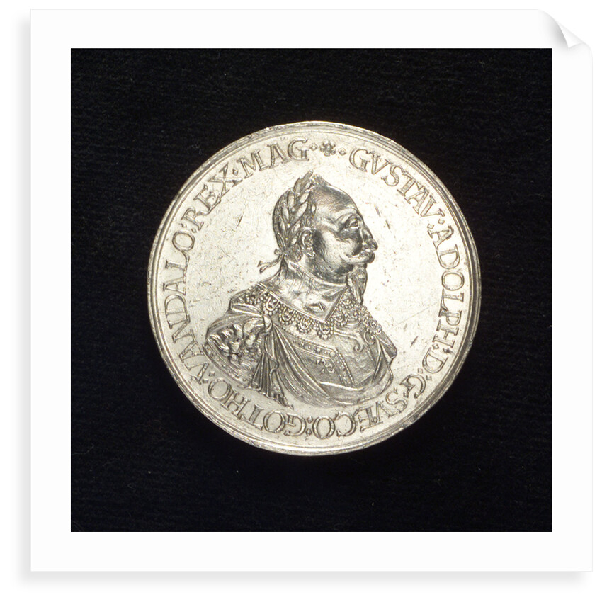 Medal commemorating the landing in Germany, 1630; obverse by Unknown