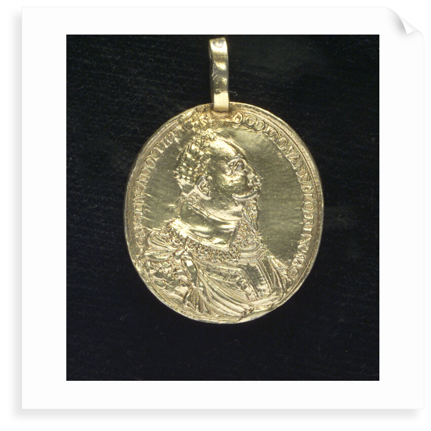 Medal commemorating the landing in Germany, 1630; obverse by unknown