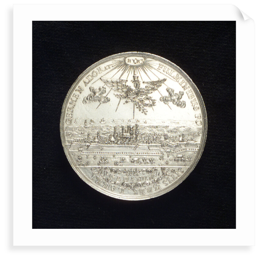 Medal commemorating the Peace of Oliva, 1660; obverse by J. Bensheimer