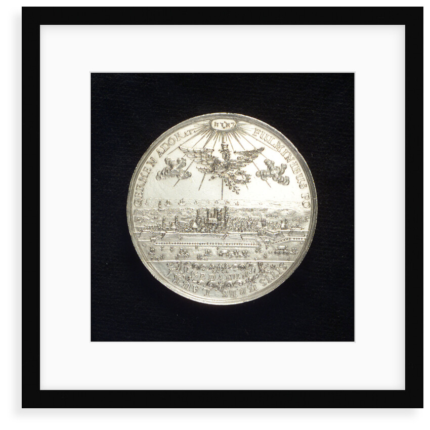 Medal commemorating the Peace of Oliva, 1660; obverse by J. Bensheimer