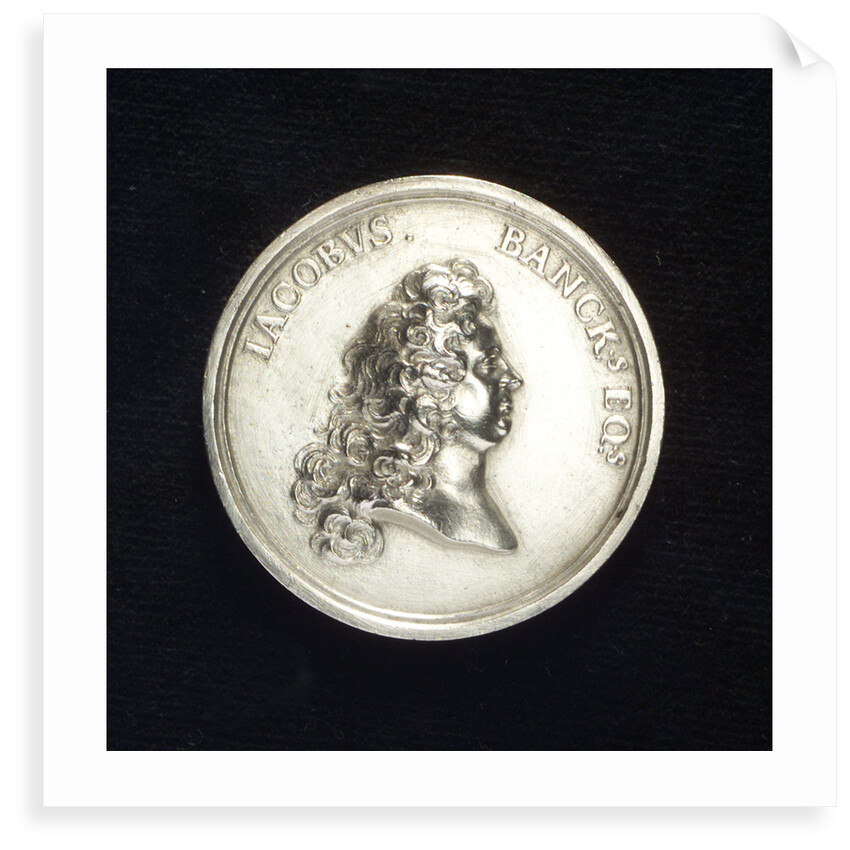 Medal commemorating Sir Jacob Bancks; obverse by unknown