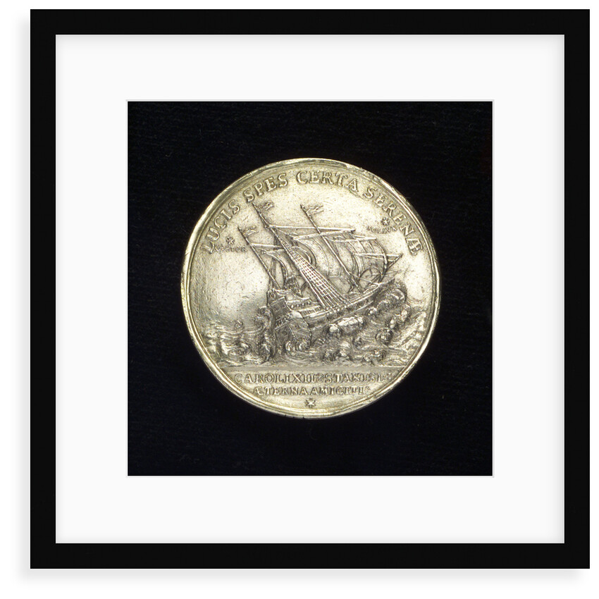 Medal commemorating the peace between Charles XII and Stanislas; reverse by unknown
