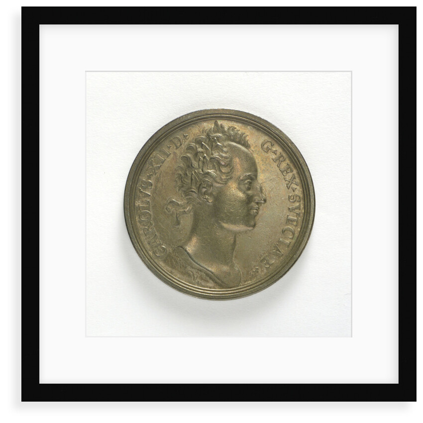 Medal commemorating the escape of Charles XII from Stralsund, 1715; obverse by unknown