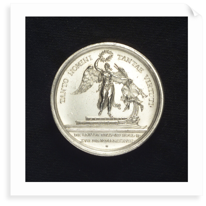 Medal commemorating Admiral Charles, Duke of Södermanland (1748-1818) and the battle of Hogland, 1788 by C. Enhorning