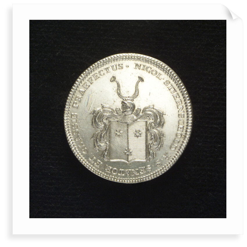 Medal commemorating Admiral Nils Stjernschöld (1583-1627) by C.G. Fehrman