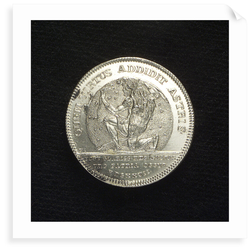 Medal commemorating Admiral Nils Stjernschöld (1583-1627) by C.G. Fehrman
