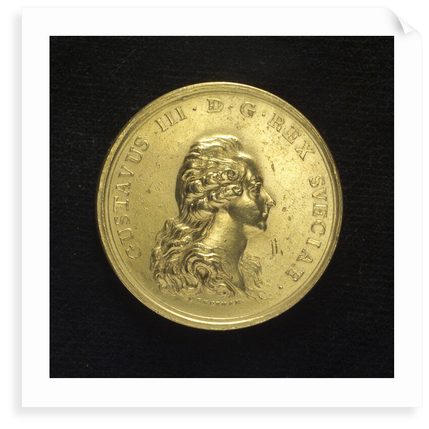 Medal commemorating the Battle of Svensksund, 1790; obverse by C.G. Fehrman