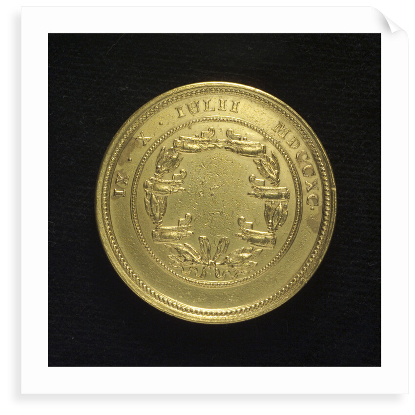 Medal commemorating the Battle of Svensksund, 1790; reverse by C.G. Fehrman