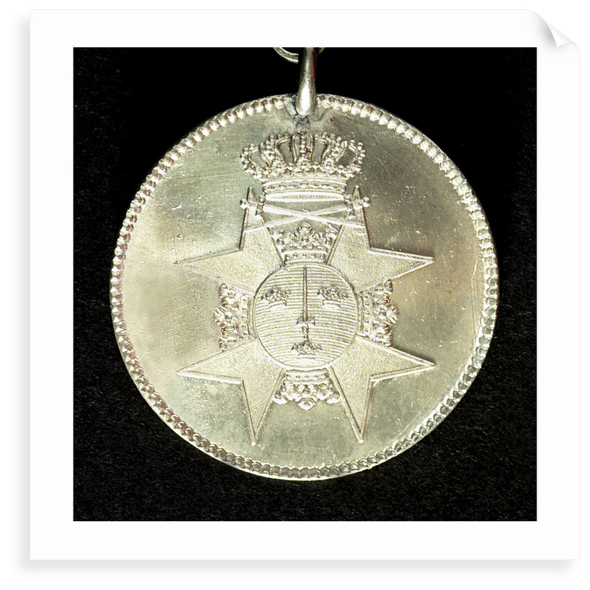 Naval reward medal; obverse by unknown