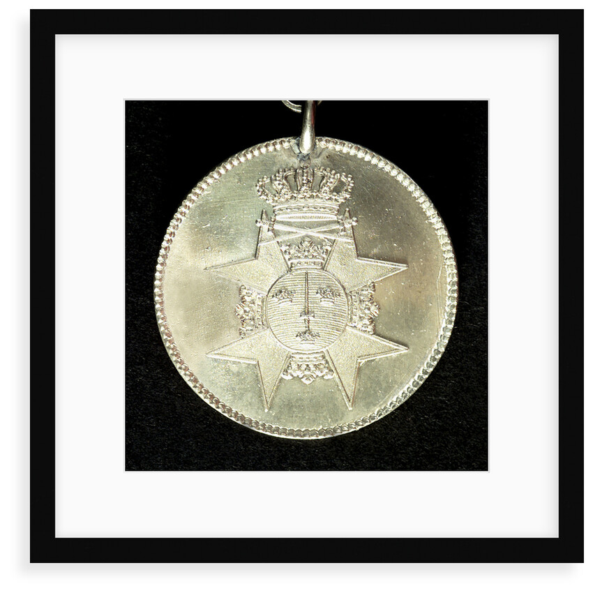 Naval reward medal; obverse by unknown