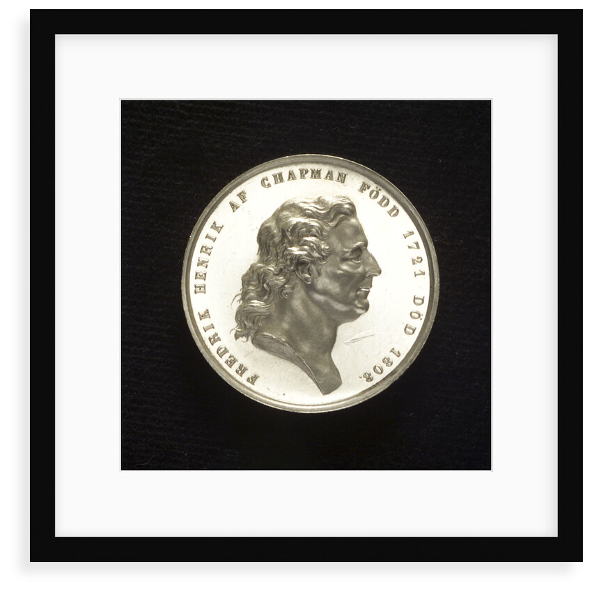 Medal commemorating the centenary of the Swedish Royal Naval Institution; obverse by Lea Ahlborn
